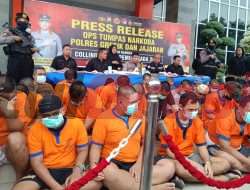 Selama 12 Hari, Satresnarkoba Polres Gresik Berhasil Amankan 39 Tersangka Pengedar Narkoba