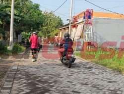 Pavingisasi  Jalan Lingkungan Jadi Program Prioritas Pemdes Kembangan