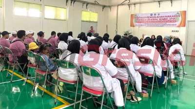 Pemdes Gedangan Sidayu kolaborasi dengan Disperindag Propinsi Jawa Timur lakukan pelatihan yang diadakan di Dinas Perindustrian dan Perdagangan Provinsi Jatim, Jumat (27/9).