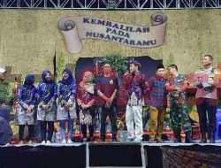 Kirab Budaya Hingga Pagelaran Wayang Campursari Meriahkan Sedekah Bumi Desa Sidowungu Menganti