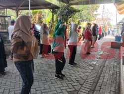 Ajak Warganya Hidup Sehat, Pemerintah Desa Sidomulyo Datangkan Instruktur Senam Bareng Pihak Kecamatan
