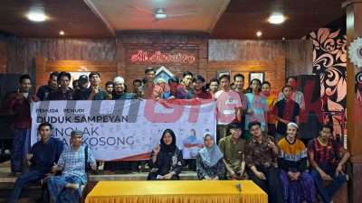 Demi Gresik Lebih Baik, Aliansi Pemuda-Pemudi Duduksampeyan Deklarasi Tolak Pilih Kotak Kosong