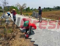 Akses Jalan Lingkungan Rusak Berat, Pemdes Karangcangkring Dukun Prioritaskan Program Pavingisasi