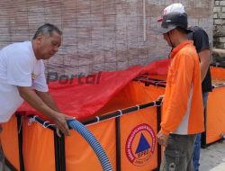 Dampak Kemarau Panjang, Pemerintah Desa Boteng Menganti Datangkan Air Bersih dari BPBD