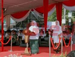 Upacara Hari Santri Berlangsung Khidmat, Bu Min: Hari Santri Bukan Hanya Milik Santri