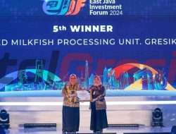 Dorong Investasi Berkelanjutan, Pemkab Gresik Bawa Dua Penghargaan Pada Ajang East Java Investment Forum
