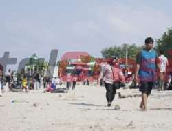 Wisata Pantai Pasir Putih Dalegan Terus Bersolek, Bakal Bangun Wahana Baru untuk Anak-anak