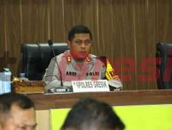 Hadapi Musim Hujan, Kapolres Gresik Menghimbau Masyarakat Agar Selalu Siaga dan Waspada