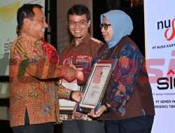 SIG Raih Penghargaan Prasetya Ahimsa atas Komitmen Keselamatan Pertambangan di Pabrik Tuban dan Rembang