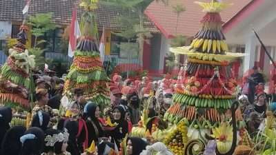 Atusiasme warga Tiremenggal rayakan HUT RI ke 79. kerin ikanto/bhirawa