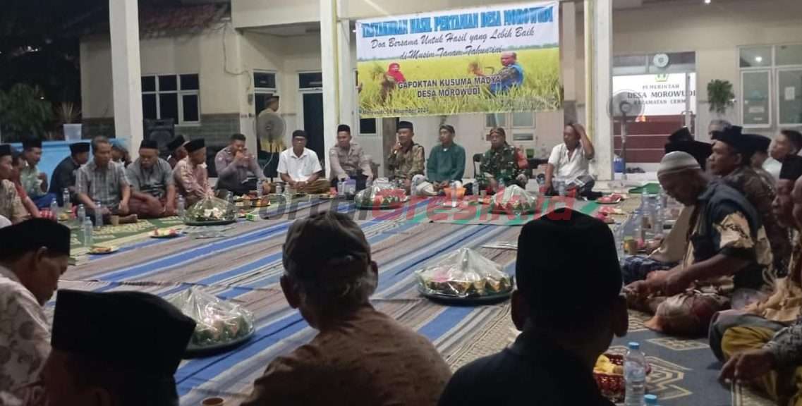 acara tasyakuran dan doa bersama yang diadakan menjelang musim tanam pada Rabu (6/11/2024)
