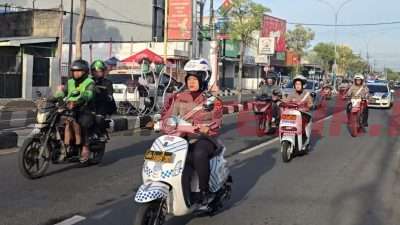 Patroli Kendarai Motor Listrik Edukasi Ramah Lingkungan