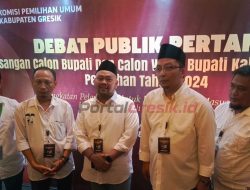 Gelaran Debat Pertama Cabup-Cawabub Gresik 2024 Yang Diselenggarakan KPU, Jadi Sorotan Komite Independen Pemantau Pemilu