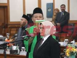 Wahidatul Husnah Resmi Dilantik Sebagai Anggota DPRD Gresik Periode 2024-2029 Gantikan dr Asluchul Alif