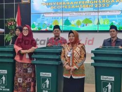 Alhamdulillah, PP Refah Islami Terima Penghargaan Eco Pesantren Tingkat Pratama Peringkat II dari Dinas Lingkungan Hidup Jatim