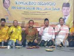 Datangi Posko Pemenangan Yani-Alif, Ketua DPD Golkar Jatim Targedkan Kemenangan 95 persen Sesuai Survei Internal Partai
