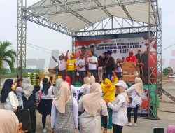 Ribuan Relawan Yani-Alif Ikuti Kampanye Akbar Yang Digelar Serentak di Seluruh Kecamatan di Kabupaten Gresik