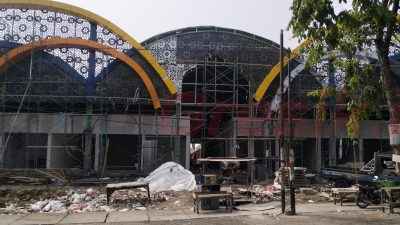 Pasar Bulurejo di Kecamatan Benjeng, Kabupaten Gresik, Jawa Timur