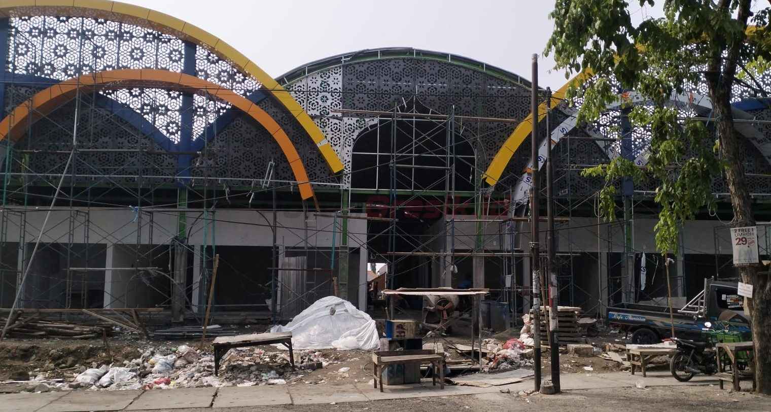 Pasar Bulurejo di Kecamatan Benjeng, Kabupaten Gresik, Jawa Timur