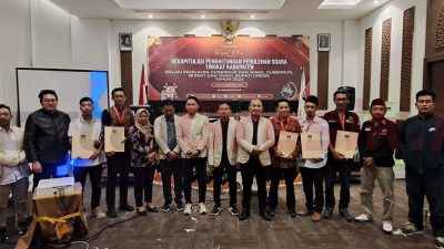 Hasil Rekapitulasi Suara Pilkada Gresik, Paslon Yani-Alif Raih 59,72 Persen Suara