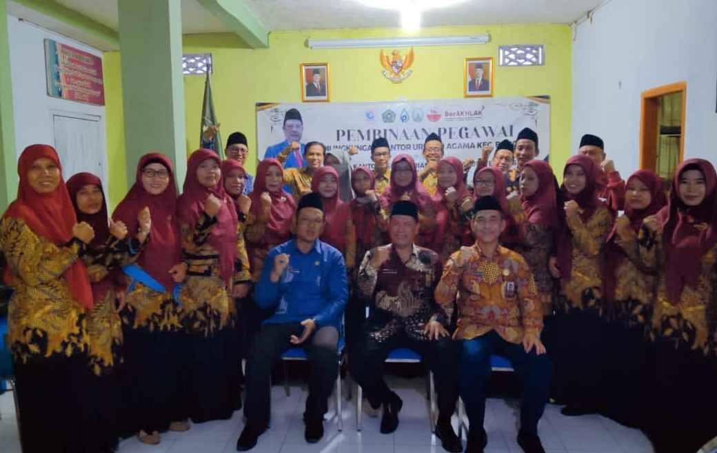 Kecamatan Bungah mendapat kunjungan istimewa dari orang nomor satu di lingkungan Kemenag Gresik, Kamis (19/12/2024)