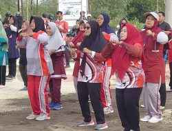 Serunya Aksi Warga Banyuwangi, Ikuti Senam Bersama Untuk Tingkatkan Imunitas