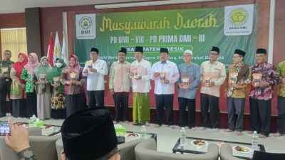 Pimpinan Daerah DMI (Dewan Masjid Indonesia) Gresik menggelar MUSDA (Musyawarah Daerah) VIII yang bertempat di Aula MUI (Majelis Ulama Indonesia) Kabupaten Gresik.