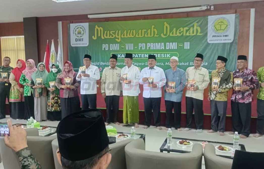 Pimpinan Daerah DMI (Dewan Masjid Indonesia) Gresik menggelar MUSDA (Musyawarah Daerah) VIII yang bertempat di Aula MUI (Majelis Ulama Indonesia) Kabupaten Gresik.
