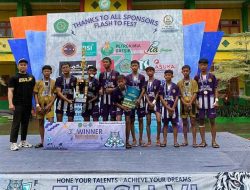 Hebat !! SMP Pesantren Almiftah Modern Dinobatkan sebagai The Predator Flash Top Scorers dan Juara 3 Futsal se-Jawa Timur