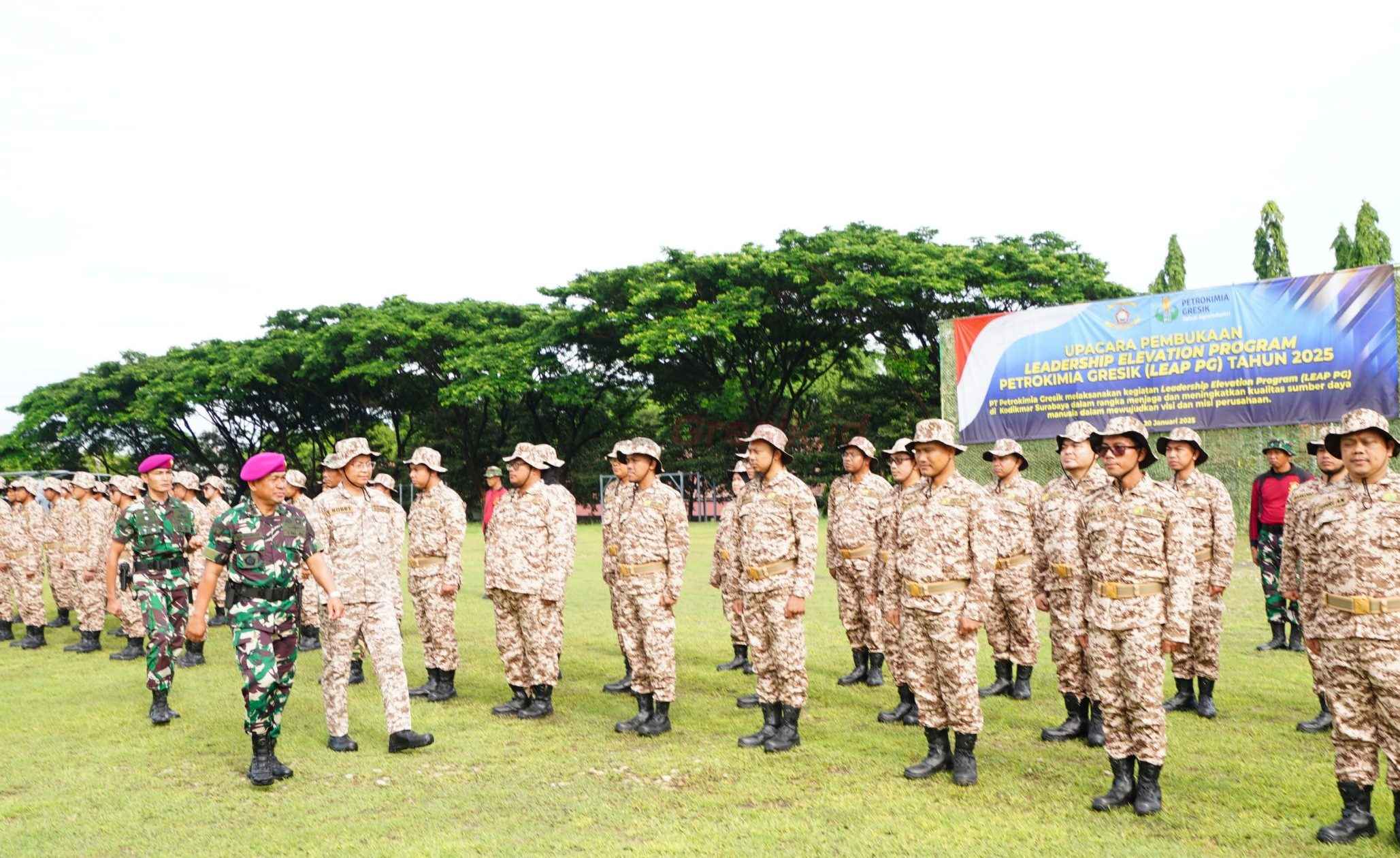 Pembukaan program pelatihan _Leadership Elevation Program (LEAP) 2025_ di Surabaya