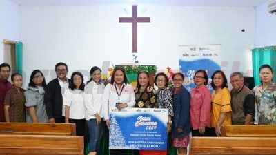 Harmoni Natal Bersama BUMN Tahun 2024, SIG Turut Salurkan Bantuan untuk  Rumah Ibadah dan Lembaga Sosial di Jawa Timur