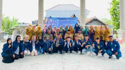 Penerimaan Kelompok 1 Kuliah Kerja Nyata (KKN) Universitas Muhammadiyah Gresik oleh Pemdes Sawo, Kecamatan Dukun, Kabupaten Gresik, Jawa Timur, pada tanggal 14 Januari 2025.