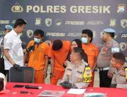 Kurang Dari 24 Jam Kecoak Pelaku Curanmor Berhasil Ditangkap Oleh Resmob Polres Gresik