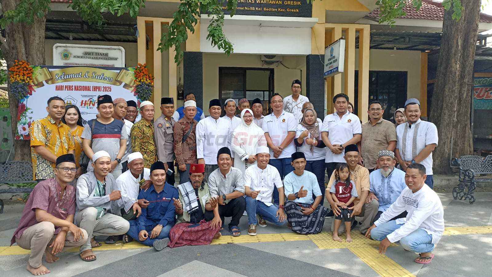 Peringatan Hari Pers Nasional (HPN) 2025, Komunitas Wartawan Gresik (KWG), Minggu (09/02/2025)