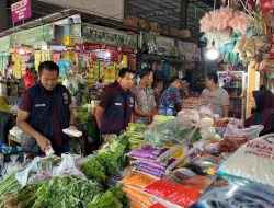 Satgas Pangan Polres Gresik Gelar Sidak Pasar Tradisional dan Modern Jelang Ramadhan