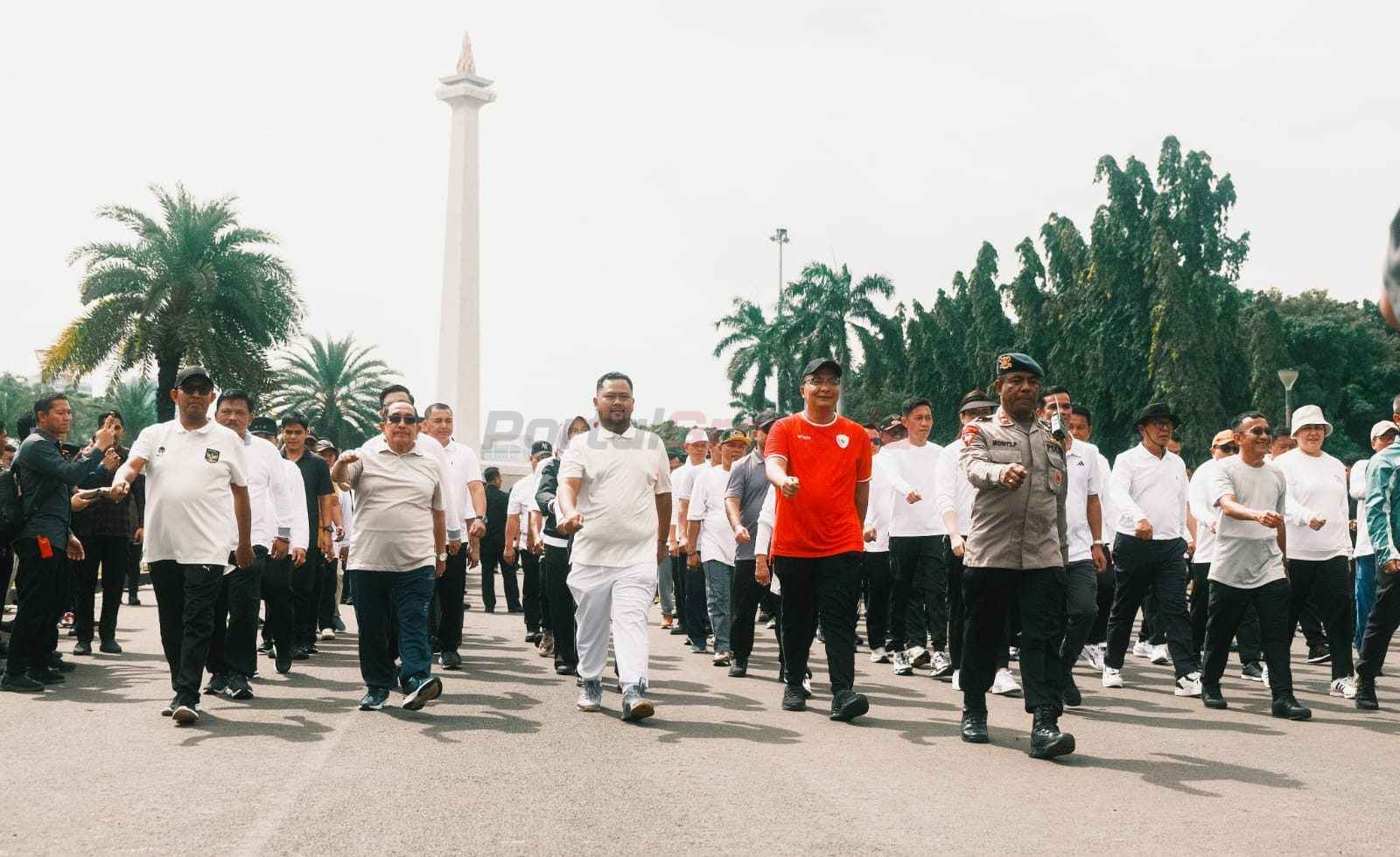 Fandi Akhmad Yani - Asluchul Alif saat mengikuti gladi kotor pelantikan Kepala Derah Serentak