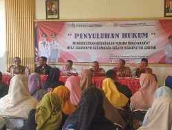 Tingkatkan Kesadaran Hukum, Pemdes Sidomulyo Gelar Penyuluhan Hukum Bagi Warganya