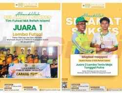 Tak Hanya Pandai Mengaji, Santri Refah Islami juga Berjaya di Laga Porseni