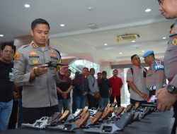 Mitigasi Senjata Api, Polres Gresik Gelar Pemeriksaan Rutin