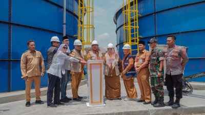 Pemkab Gresik Mulai Operasikan Reservoir Baru di Duduksampeyan, Kini 12 Desa Bisa Nikmati Akses Air Bersih