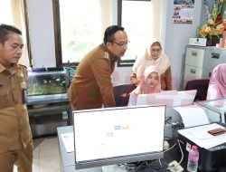 Optimalkan Serapan Tenaga Kerja Lokal, Wakil Bupati Gresik Asluchul Alif Sidak Kantor Disnaker Gresik