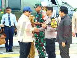 Kapolres Gresik Dampingi Kunjungan Kerja Presiden RI Prabowo Subianto ke Smelter PT. Freeport Indonesia