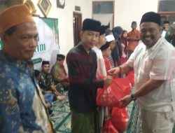 Gandeng Freeport Indonesia, Pemdes Bedanten Bungah Bersama Tim Melek Industri Gelar Santunan Anak Yatim dan Dhuafa