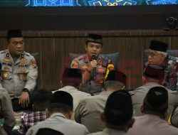 Gelar Buka Bersama, Kapolres Gresik AKBP Rovan Richard Mahenu Tegaskan Tingkatkan Patroli Selama Ramadhan