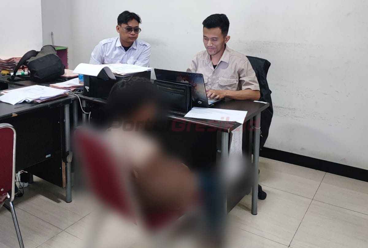 Pemeriksaan Salah satu anak di bawah umur yang terlibat kasus pencurian kendaraan bermotor