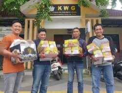 Bahagia Omset Meningkat, Pengusaha M. Ismail Fahmi Bagikan Bingkisan Lebaran untuk Jurnalis KWG
