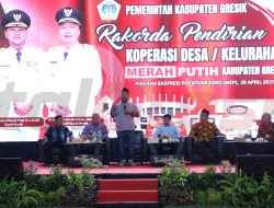 Sejalan Dengan Program Pusat, Pemkab Gresik Gelar Rakorda Pendirian Koperasi Merah Putih Serentak di Desa dan Kelurahan se-Kabupaten Gresik