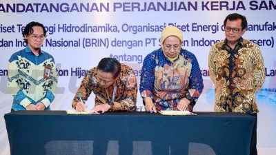 Dukung Percepatan Infrastruktur Kawasan Pesisir dan Laut,  SIG dan BRIN Kembangkan Beton Hijau Tahan Sulfat dan Klorida