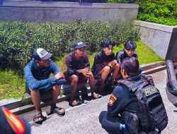 Gagalkan Rencana Tawuran Antar Geng, Tim Raimas Kalam Munyeng Polres Gresik Amankan 4 Remaja