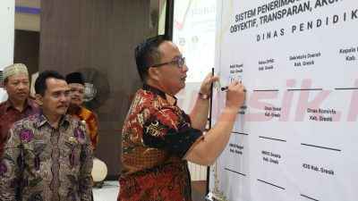 Pemkab Gresik Tegaskan Komitmen Tolak Suap, Gratifikasi, dan Pungli dalam Penerimaan Murid Baru